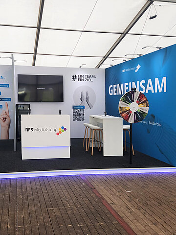 Messestand RFS MediaGroup